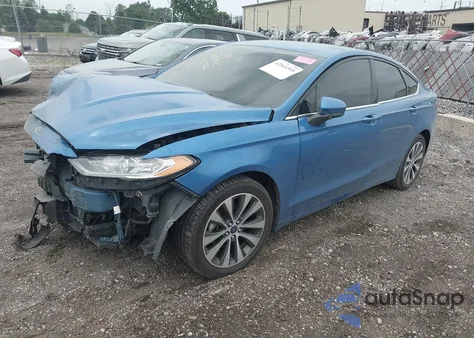 2020 Ford Fusion Se из США, поврежденный, VIN 3FA6P0T91LR200167
